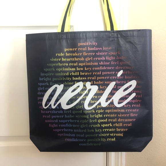 Large Aerie Reusable Shopping Bag - Picture 2 of 8